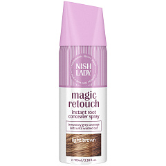Тонирующий спрей для волос Magic Retouch, светло-коричневый, 100 мл