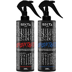 Набор для интенсивного ухода за волосами: концентрат синий + концентрат красный 