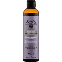 Антижёлтый шампунь для блондированных, осветлённых и светлых волос Blonde Story No Yellow Shampoo, 250 мл