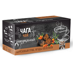 Фиточай "Чага с облепихой", 20 фильтр-пакетов х 1,5 гр