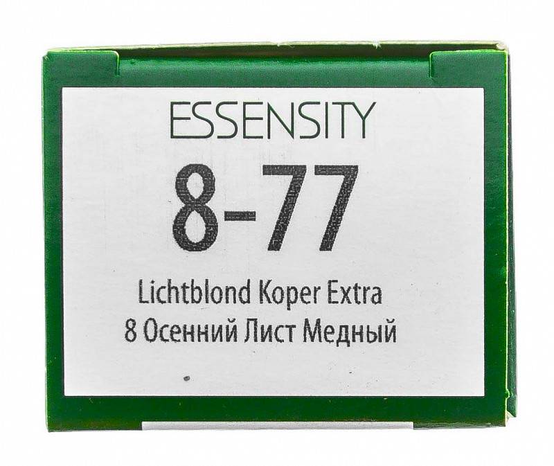 картинка 8-77 Крем-краска без аммиака Essensity, Светлый русый медный экстра, 60 мл