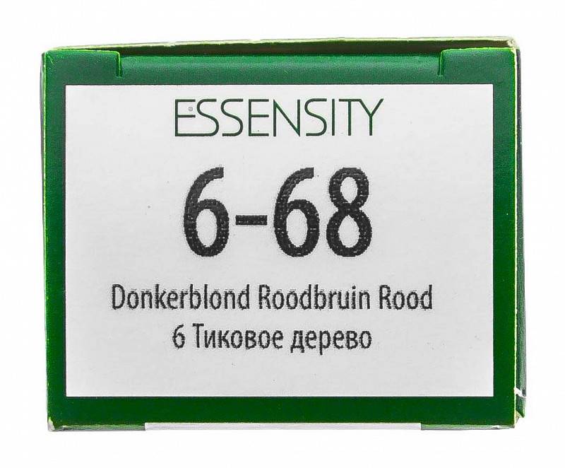 картинка 6-68 Крем-краска без аммиака Essensity, Темный русый шоколадный красный, 60 мл