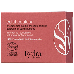 Твердый шампунь для окрашенных волос Яркость цвета, 80 гр