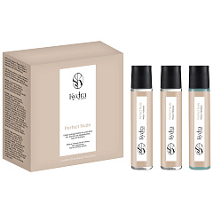 Набор гелей для удаления искусственного пигмента с волос с экстрактами Сигезбекии, Сои и Шикакай, 3*60 мл