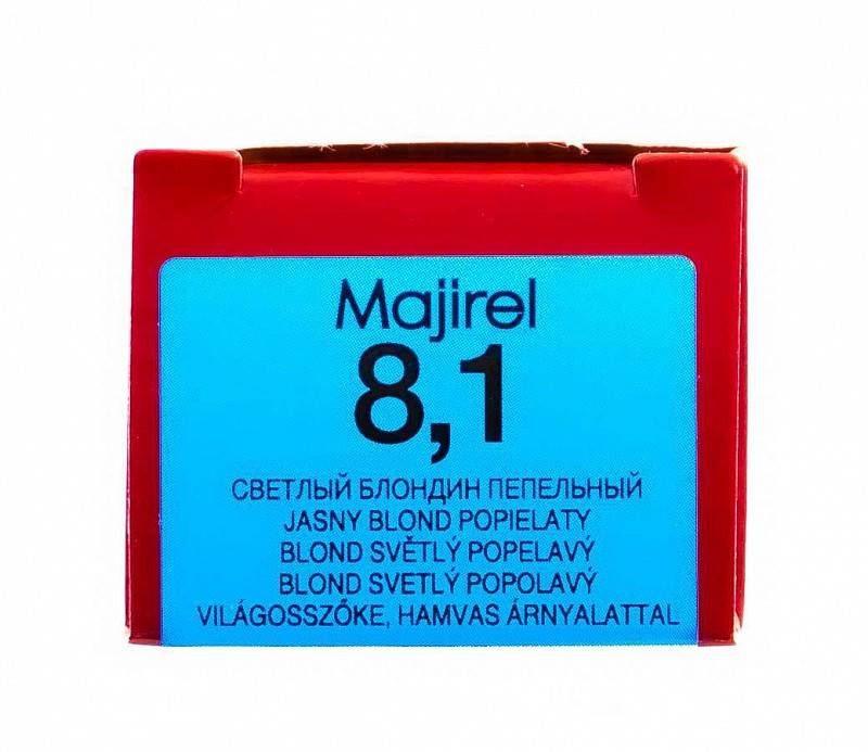 картинка 8.1 Краска для волос Majirel светлый блондин пепельный, 50 мл