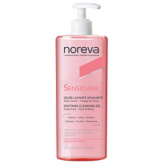 Смягчающий очищающий гель для лица и тела Sensidiane, 400 мл
