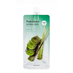 Увлажняющая маска для лица Pure Source Pocket Pack Aloe, 10 мл
