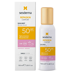 Спрей-мист липосомальный для лица "Герань" Comfort SPF50, 100 мл