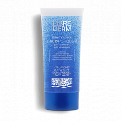 Гиалуроновый гель-гоммаж для умывания ультрамягкий 150 мл