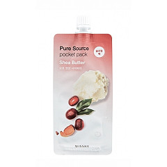 Увлажняющая маска для лица Pure Source Pocket Pack Shea Butter, 10 мл