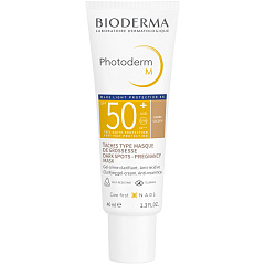 Солнцезащитный крем-гель Photoderm M SPF 50+, темный оттенок, 40 мл