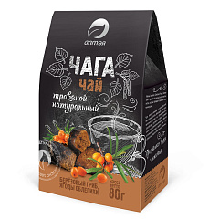 Фиточай "Чага с облепихой", 80 гр