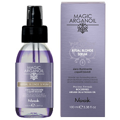 Несмываемая бессульфатная увлажняющая сывороткадля волос "Сияющий блонд" Blond Hair Illuminating Serum, 100 мл