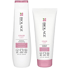 Набор для окрашенных волос Biolage Colorlast: шампунь 250 мл + кондиционер 200 мл