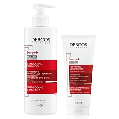 Набор от выпадения волос: шампунь 400 мл + кондиционер 200 мл