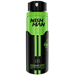 Парфюмированный мужской дезодорант-спрей 03, 200 мл