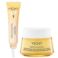 Набор для периода менопаузы: дневной крем 50 мл + крем для век 15 мл