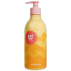 Молочко для тела "Банановый ласси", флакон с дозатором, 400 мл