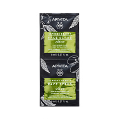 Скраб-эксфолиант для лица с оливой, 2 х 8 мл