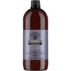 Антижёлтый шампунь для блондированных, осветлённых и светлых волос Blonde Story No Yellow Shampoo, 1000 мл