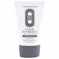 Солнцезащитный крем / CLEAR SUN BLOCK COLLAGEN, 30 мл