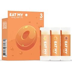 Набор бальзамов для губ "Сливочные карамельки"