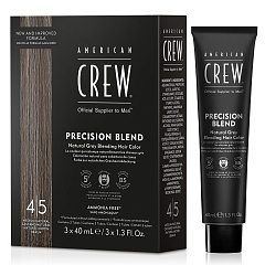 Камуфляж для седых волос, Средний натуральный 4/5, 3*40 мл