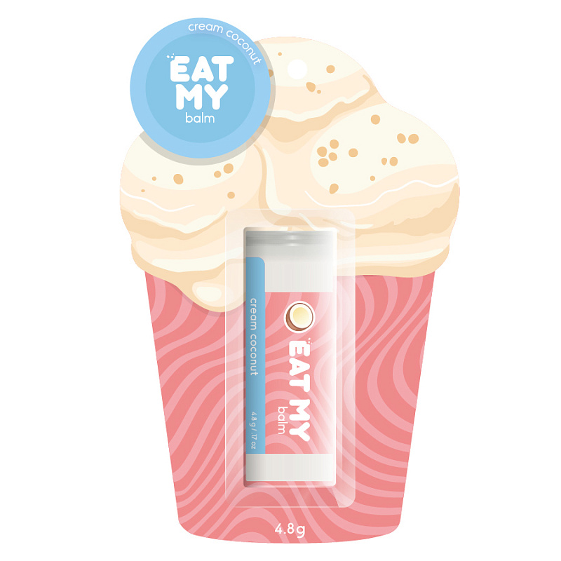 Бальзам для губ "Сливочный кокос", 4,8 гр