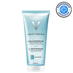 Очищающий освежающий гель для чувствительной кожи лица и век, 200 мл